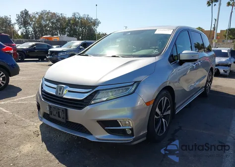 2018 Honda Odyssey Elite from USA, damaged, VIN 5FNRL6H9XJB066417